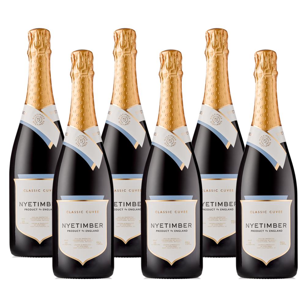 Case of 6 Nyetimber Classic Cuvee 75cl Wine
